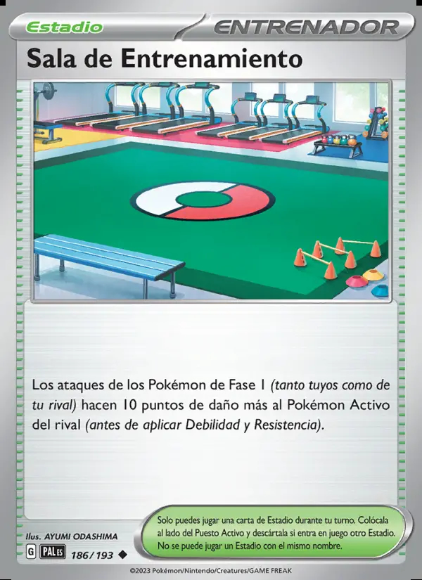 Image of the card Sala de Entrenamiento