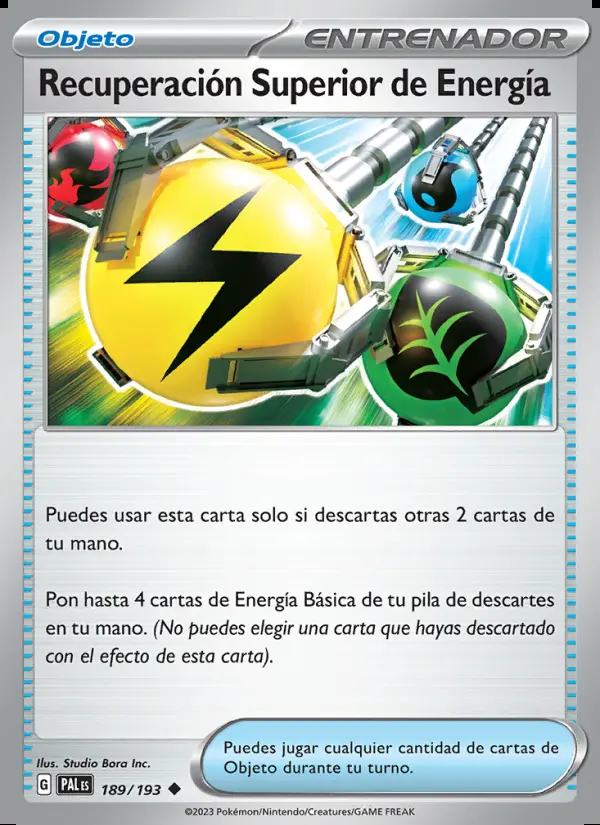 Image of the card Recuperación Superior de Energía