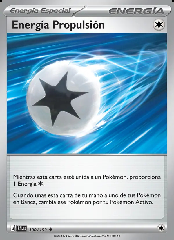 Image of the card Energía Propulsión