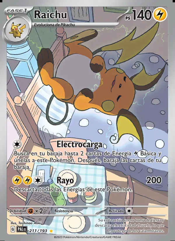 Image of the card Raichu