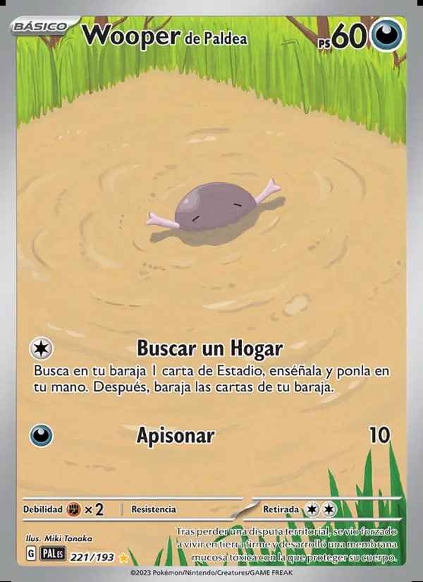 Image of the card Wooper de Paldea