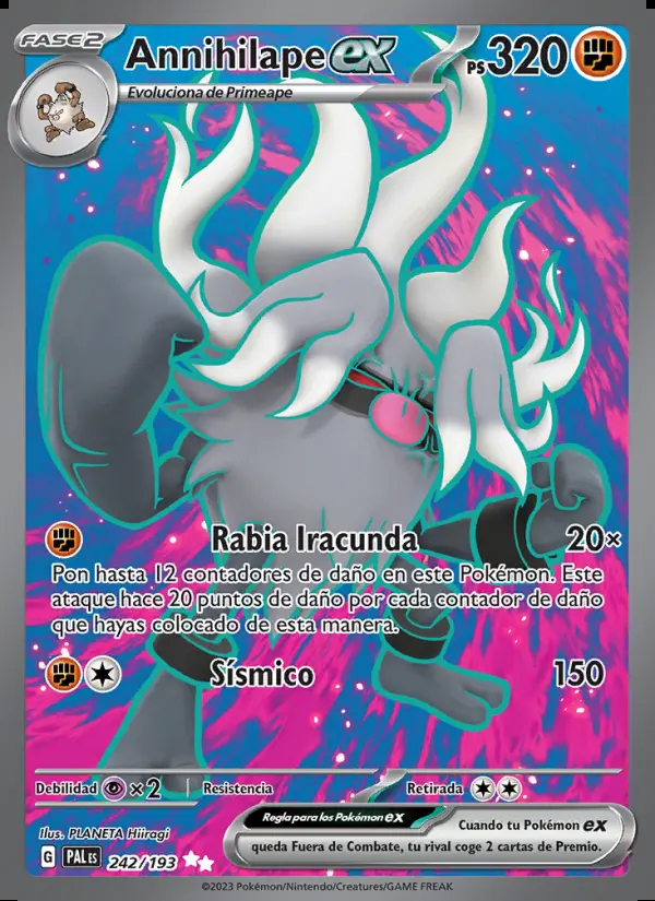 Image of the card Annihilape ex