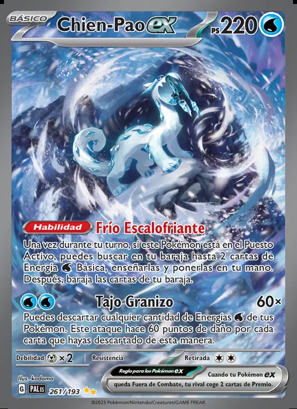 Image of the card Chien-Pao ex