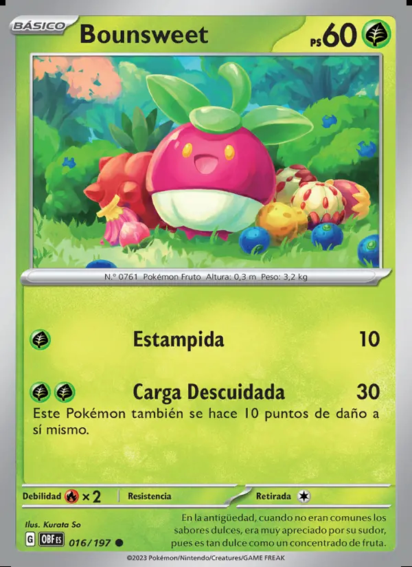 Image of the card Bounsweet