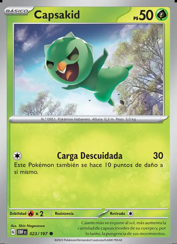 Image of the card Capsakid