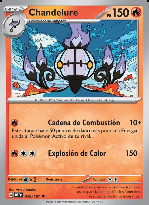 Image of the card Chandelure