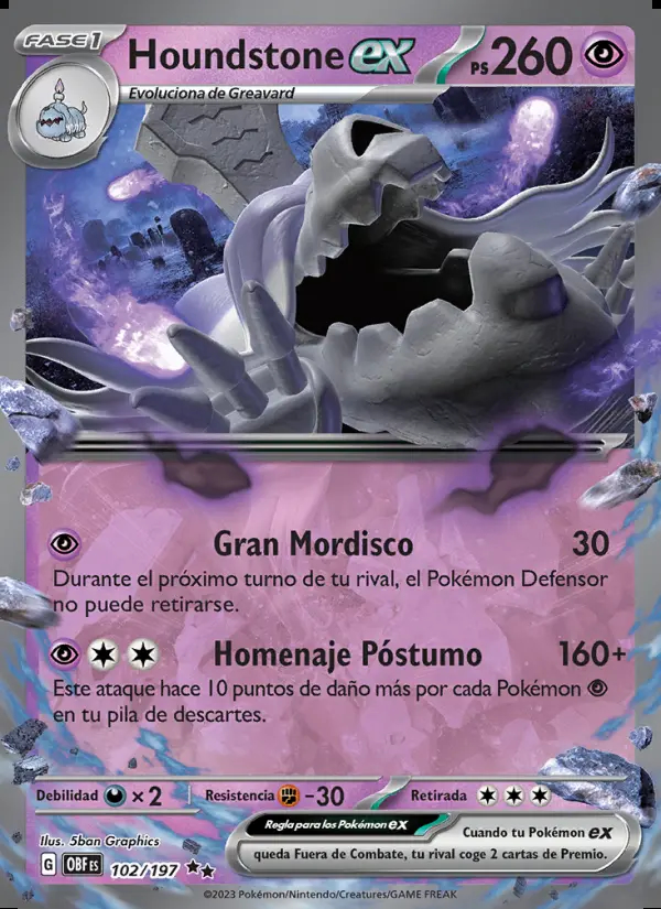 Image of the card Houndstone ex