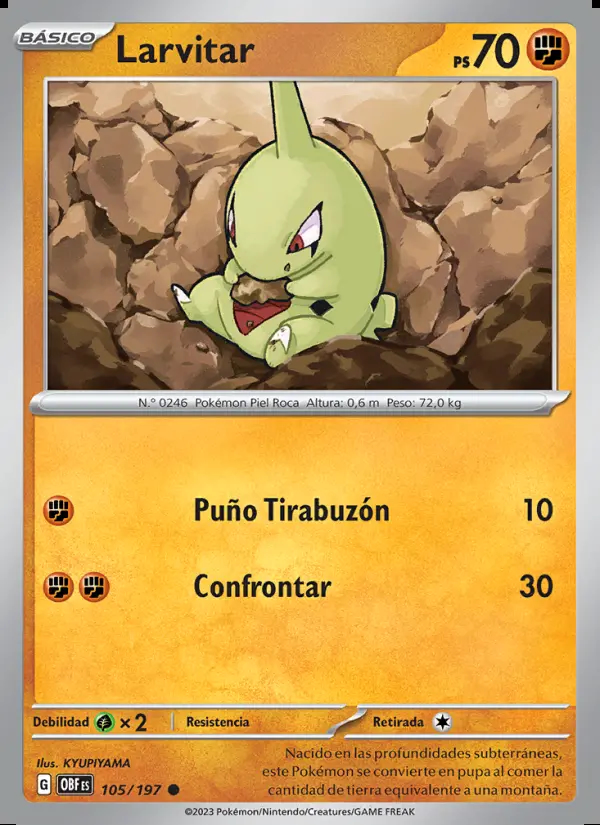 Image of the card Larvitar