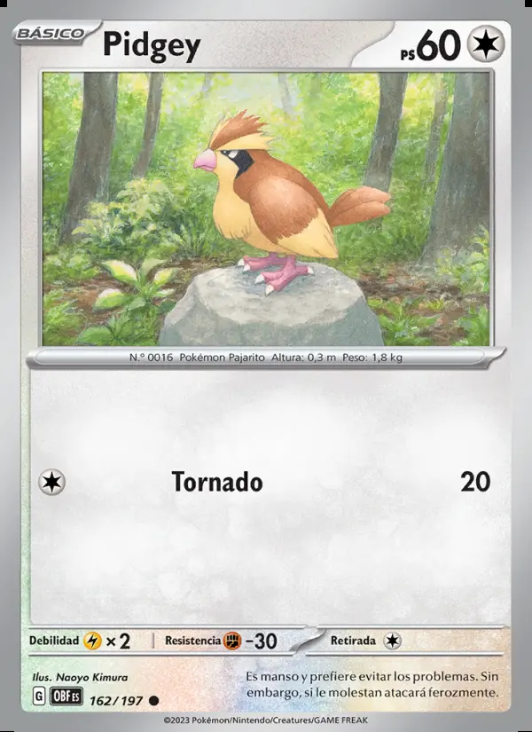 Image of the card Pidgey