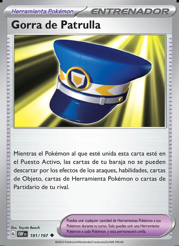 Image of the card Gorra de Patrulla