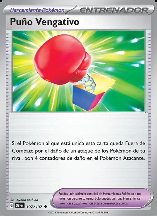 Image of the card Puño Vengativo