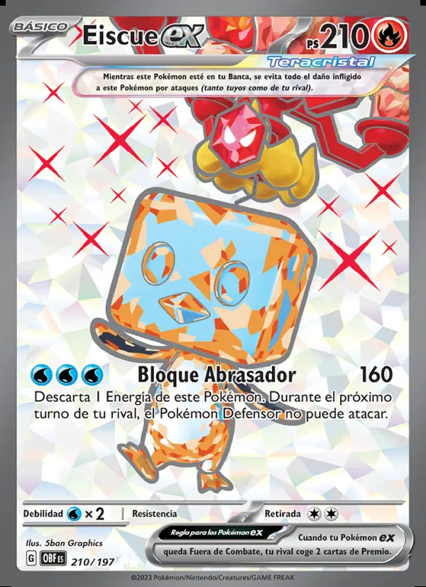 Image of the card Eiscue ex