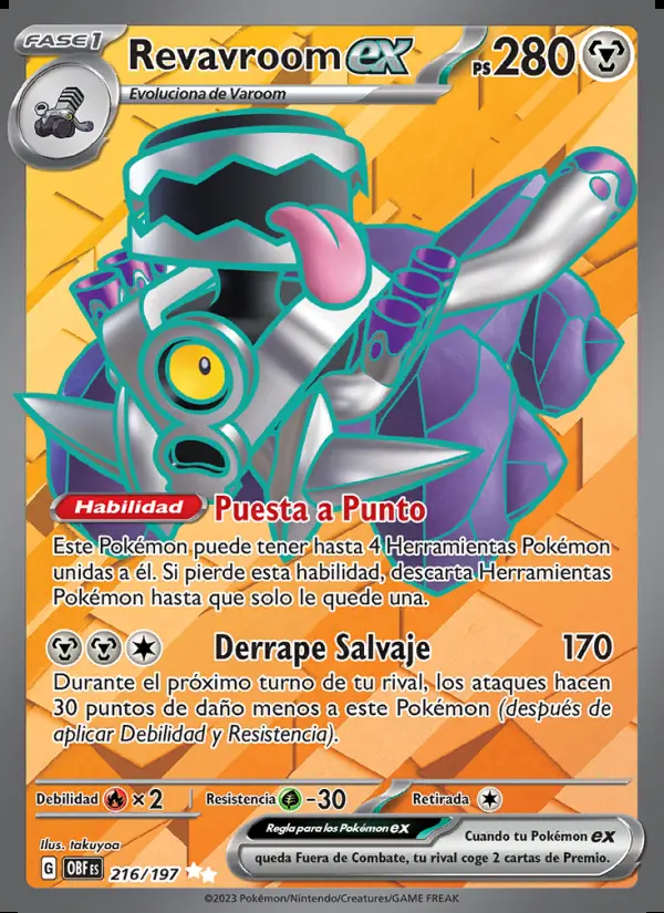 Image of the card Revavroom ex