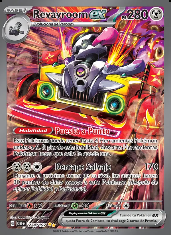 Image of the card Revavroom ex