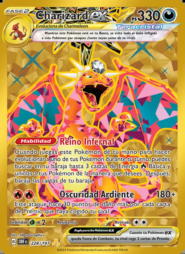 Image of the card Charizard ex