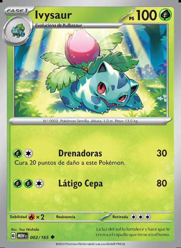 Image of the card Ivysaur