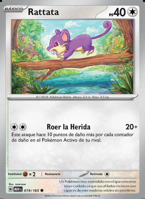 Image of the card Rattata