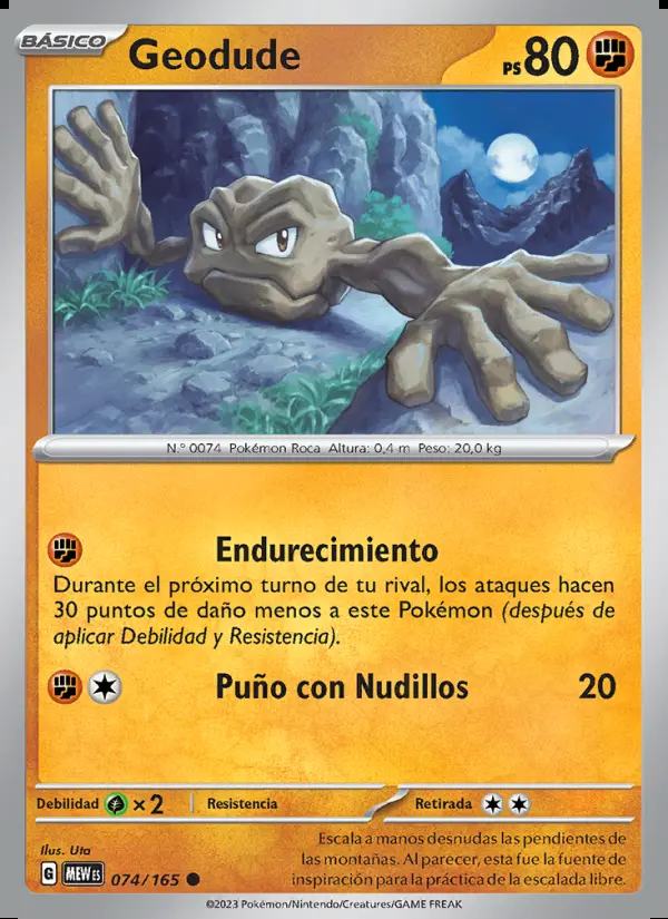 Image of the card Geodude