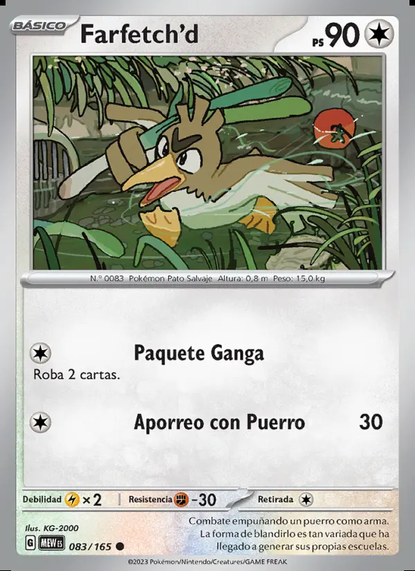 Image of the card Farfetch'd