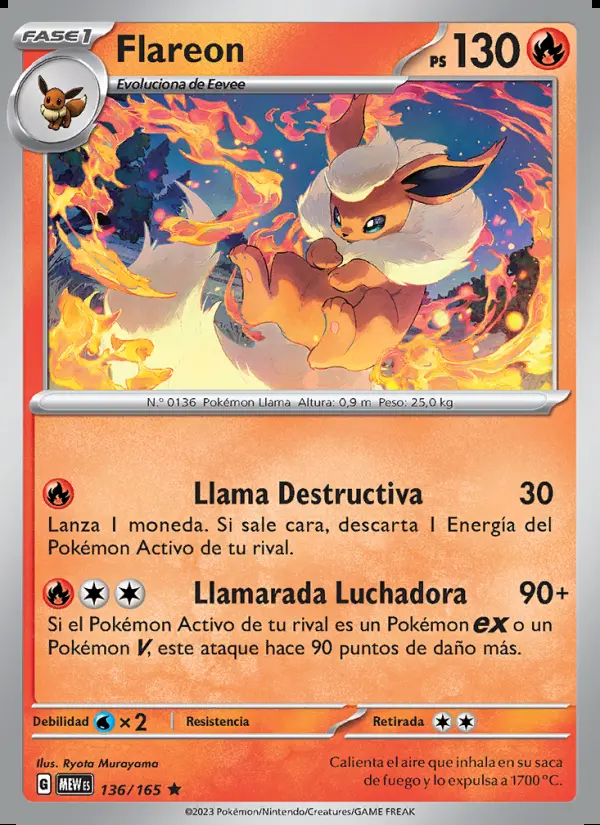 Image of the card Flareon
