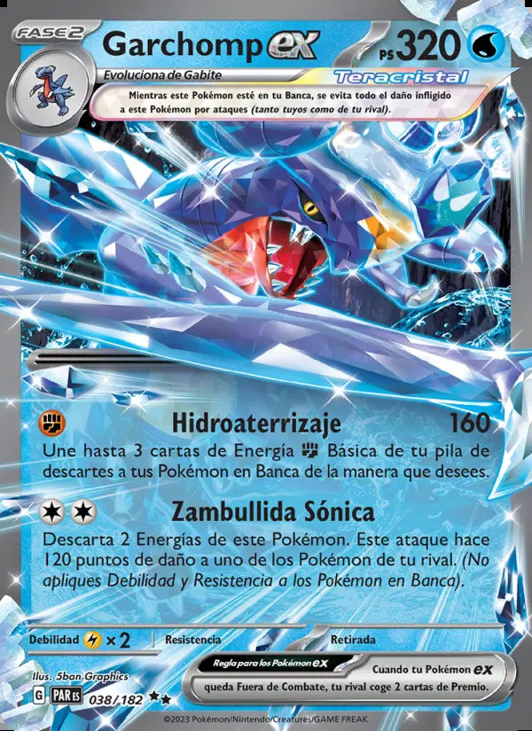 Image of the card Garchomp ex