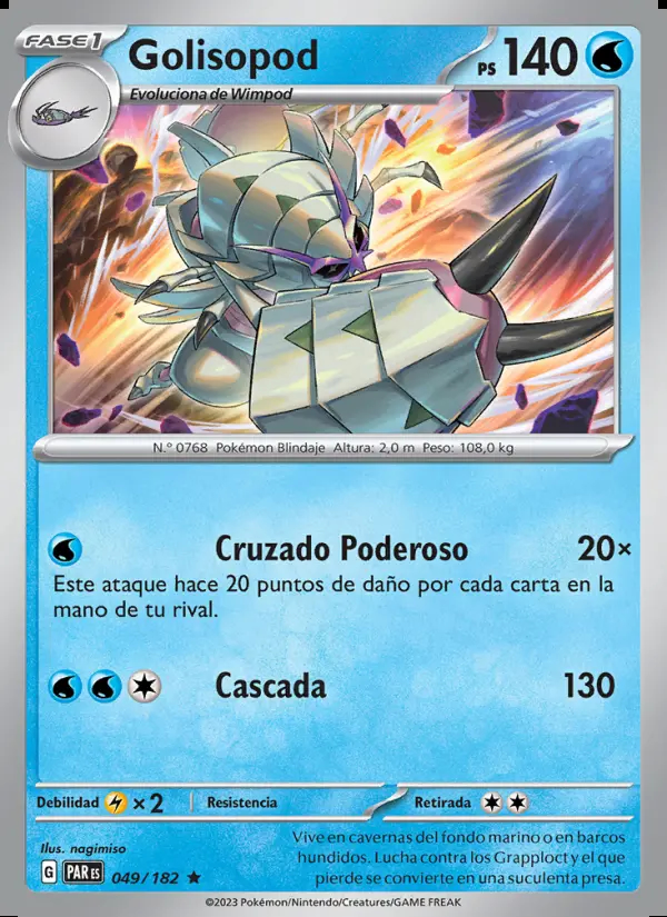 Image of the card Golisopod