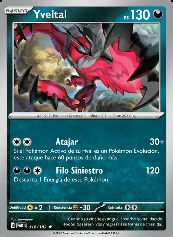 Image of the card Yveltal