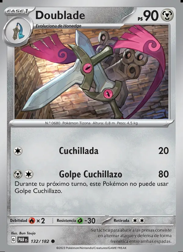 Image of the card Doublade