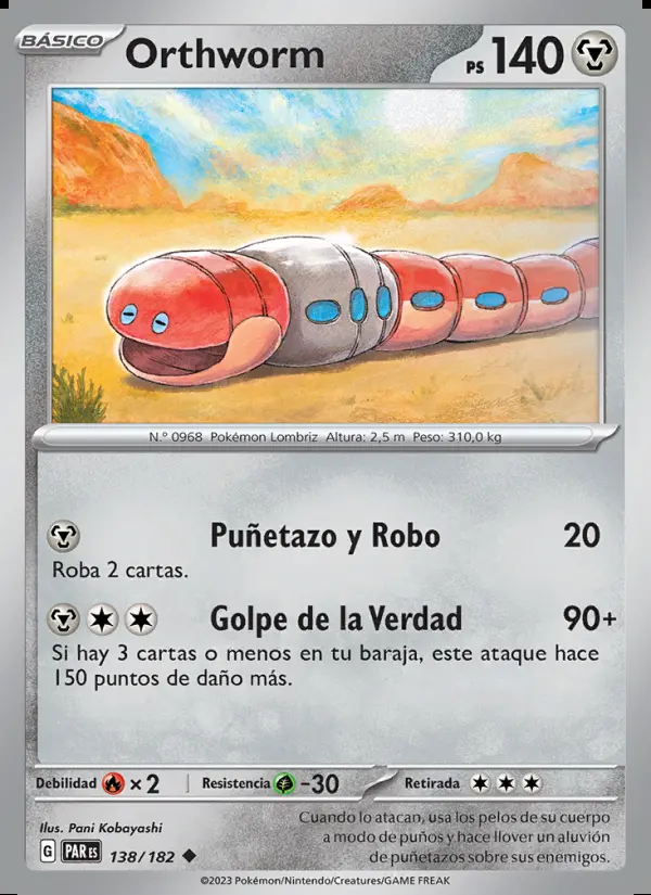 Image of the card Orthworm