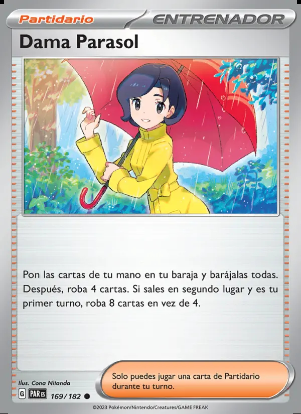 Image of the card Dama Parasol