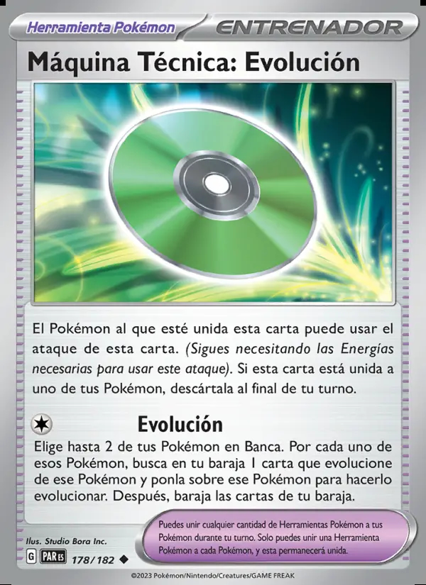 Image of the card Máquina Técnica: Evolución