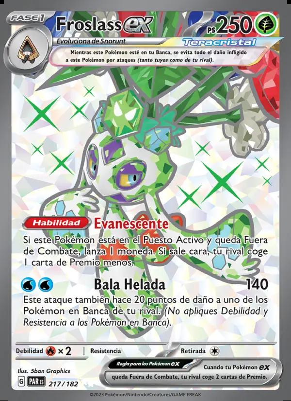 Image of the card Froslass ex