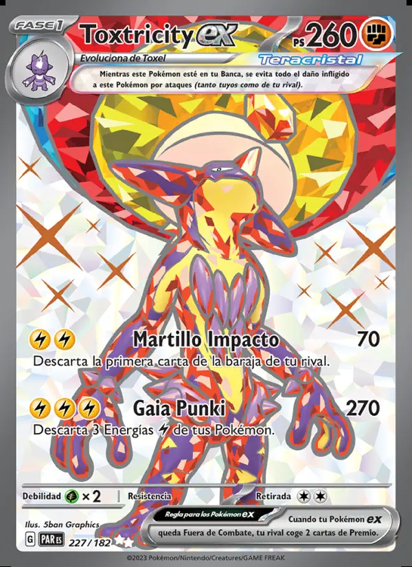 Image of the card Toxtricity ex