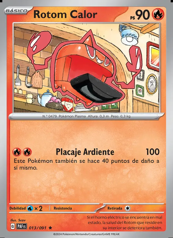 Image of the card Rotom Calor