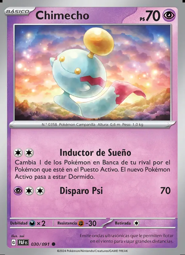 Image of the card Chimecho