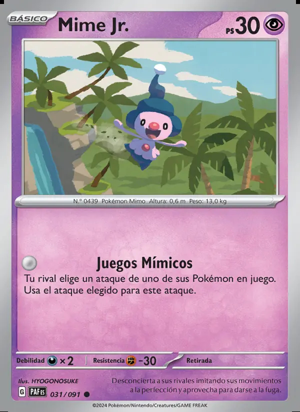 Image of the card Mime Jr.