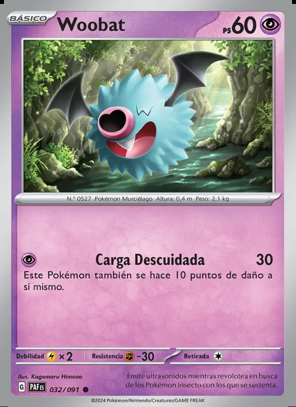 Image of the card Woobat