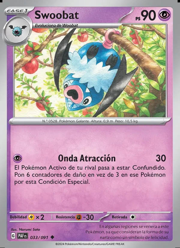 Image of the card Swoobat