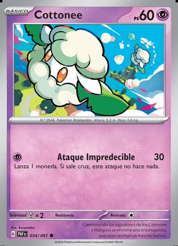 Image of the card Cottonee