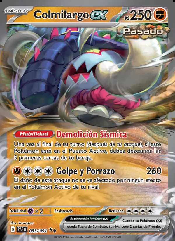 Image of the card Colmilargo ex