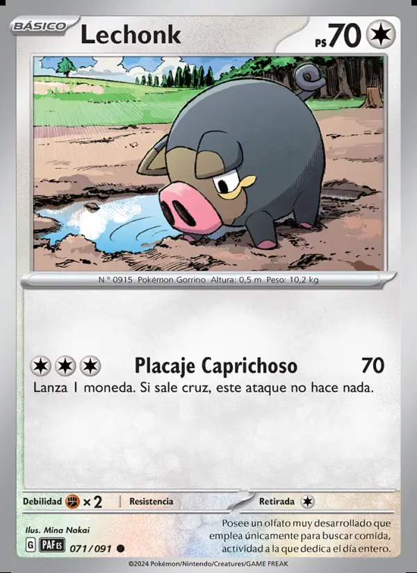 Image of the card Lechonk