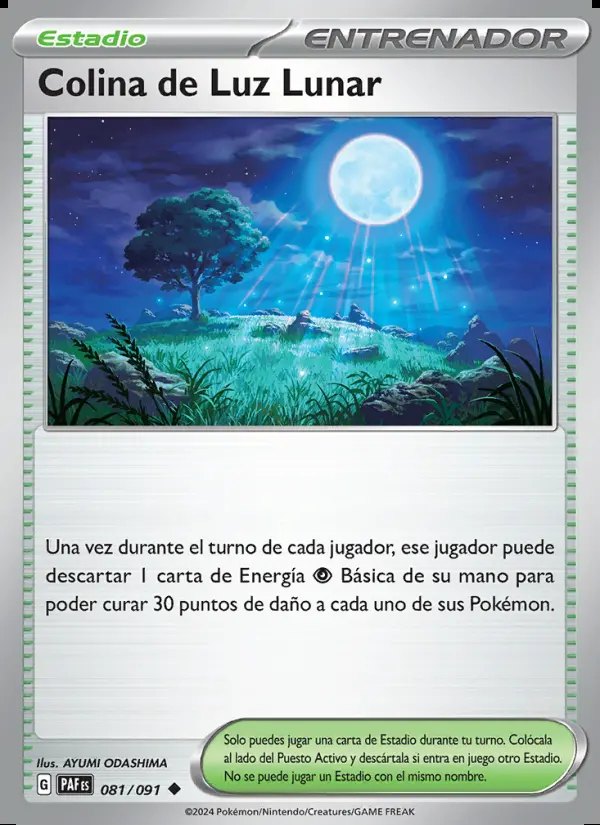 Image of the card Colina de Luz Lunar