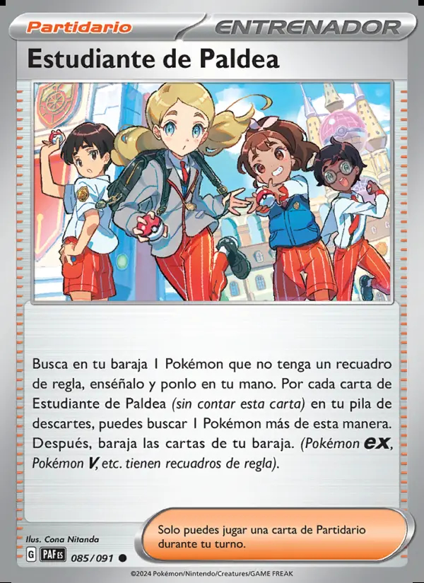 Image of the card Estudiante de Paldea