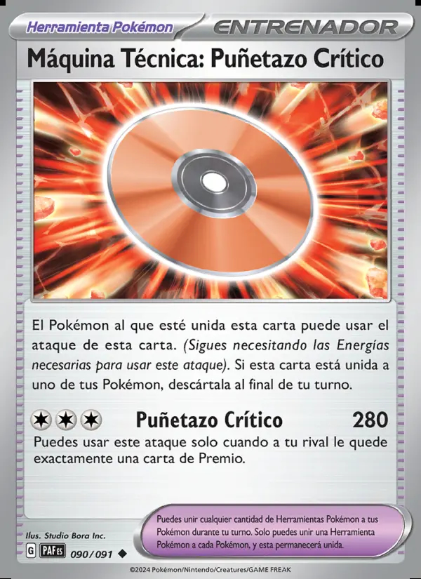 Image of the card Máquina Técnica: Puñetazo Crítico