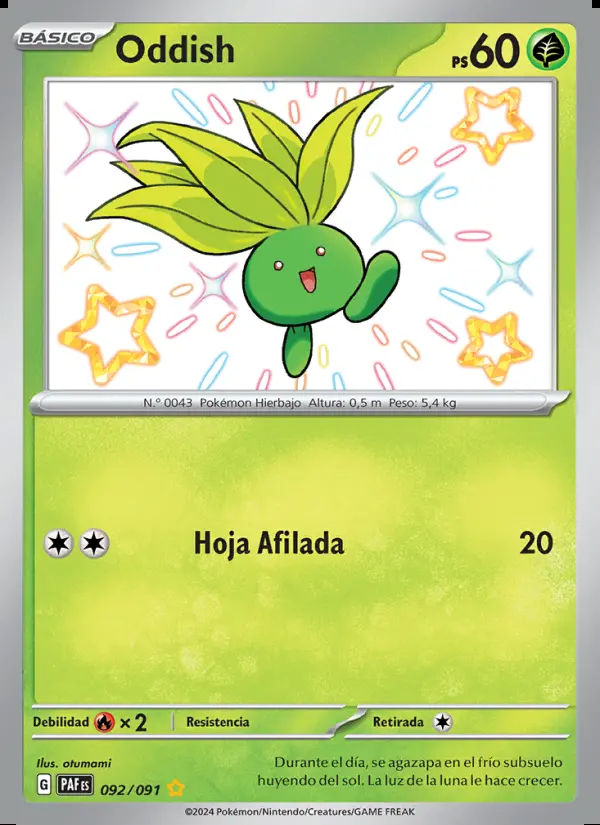 Image of the card Oddish