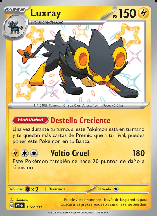 Image of the card Luxray