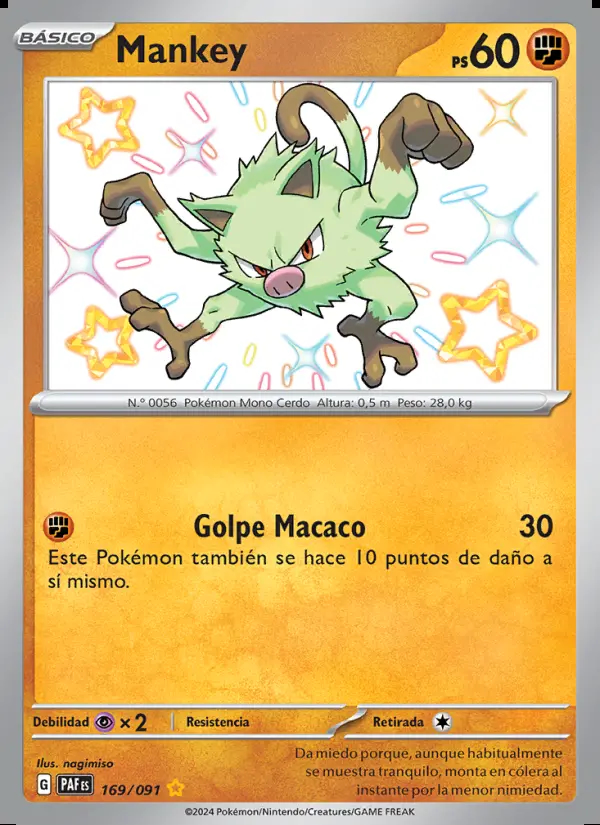 Image of the card Mankey