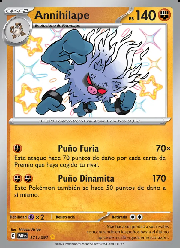 Image of the card Annihilape