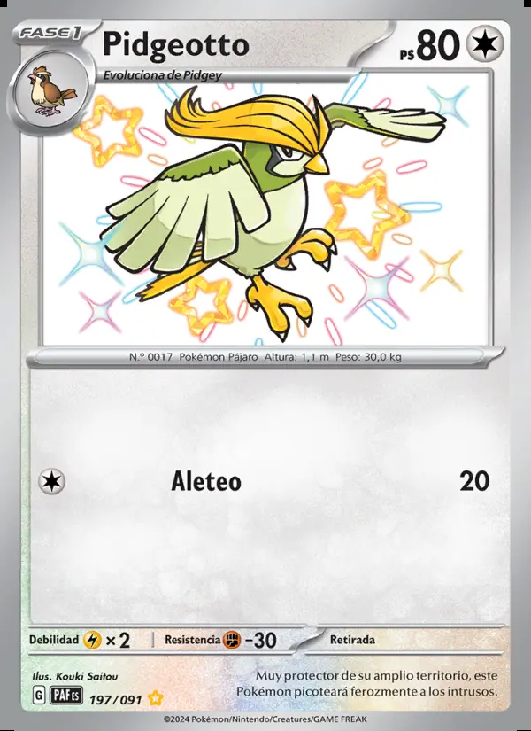 Image of the card Pidgeotto