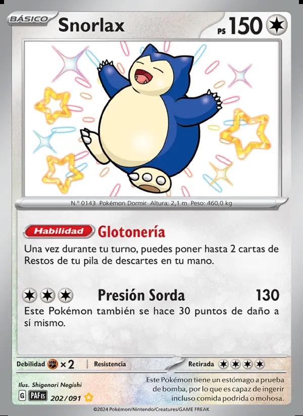 Image of the card Snorlax